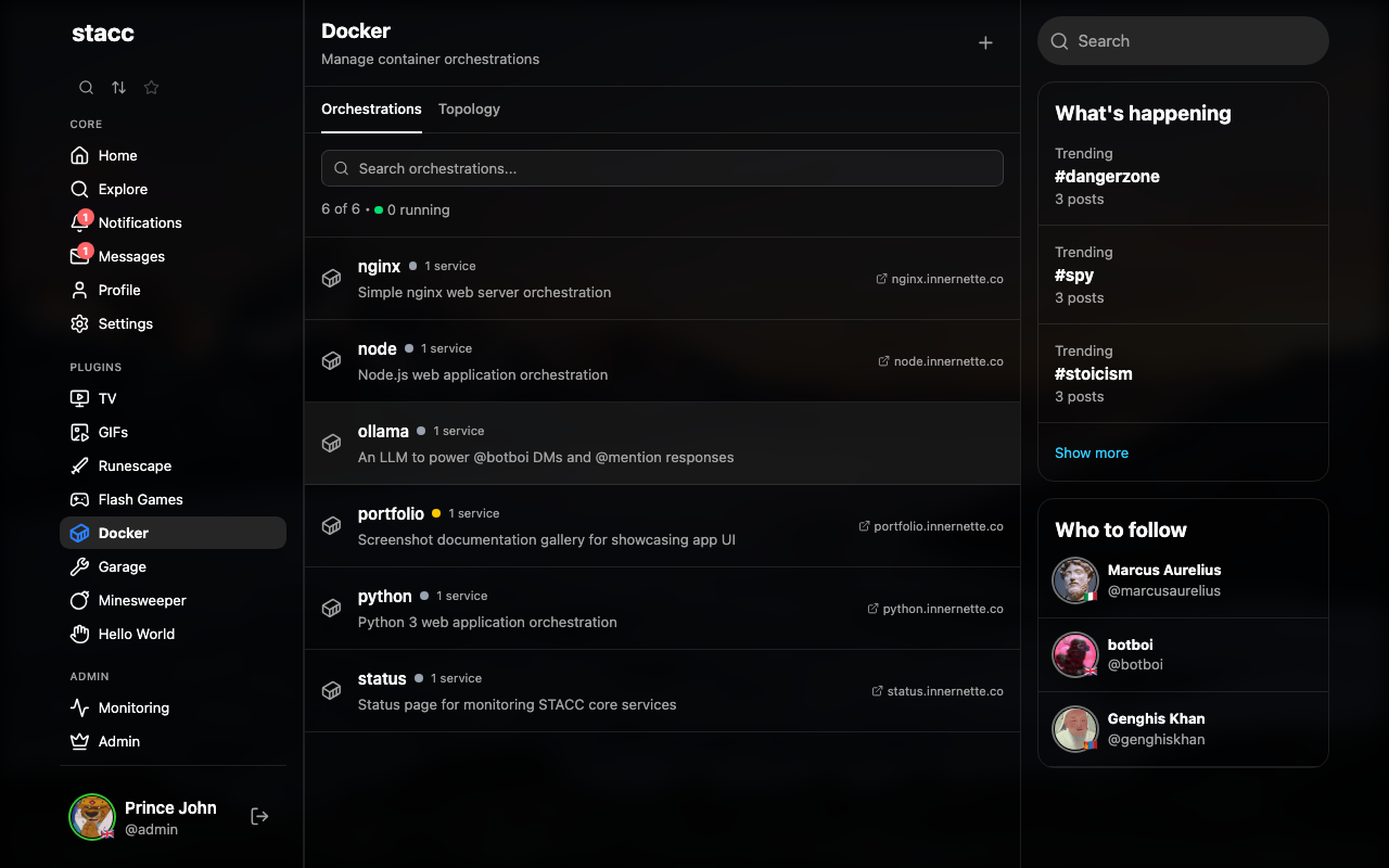 Docker Orchestrations - Desktop