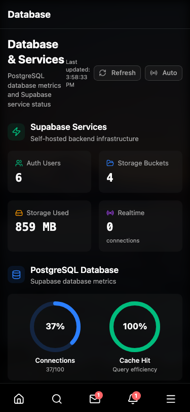 Database - Mobile